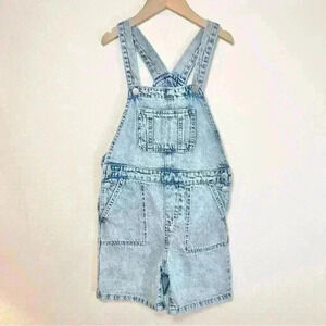 Cotton On Kids Denim Shortalls Size 9-10 Years